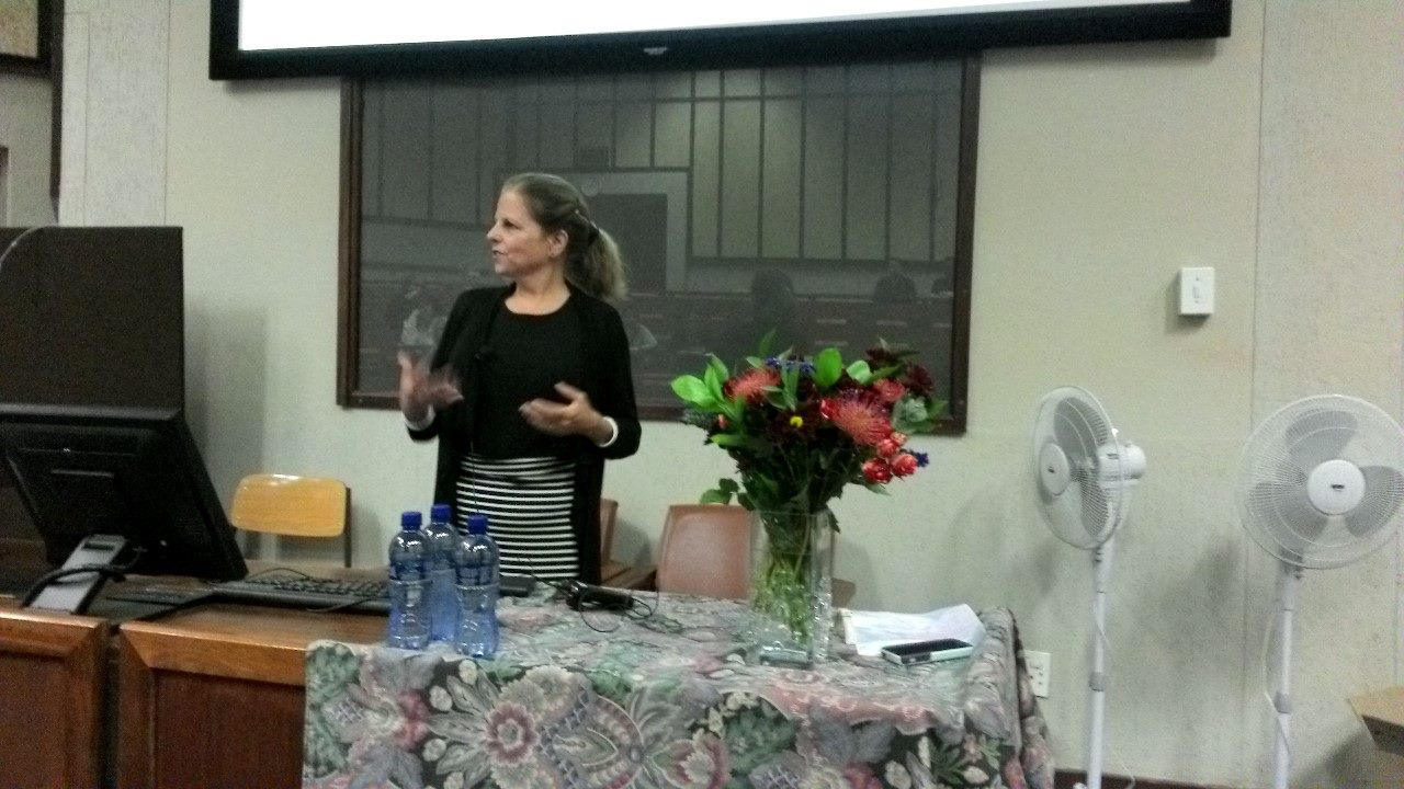 Photo at the 46th AATA annual conference in Minneapolis, USA on intercultural working in Art Therapy